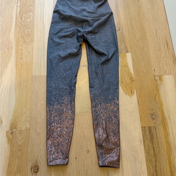 Women's Gray and Brown Leggings - Picture 2 of 5